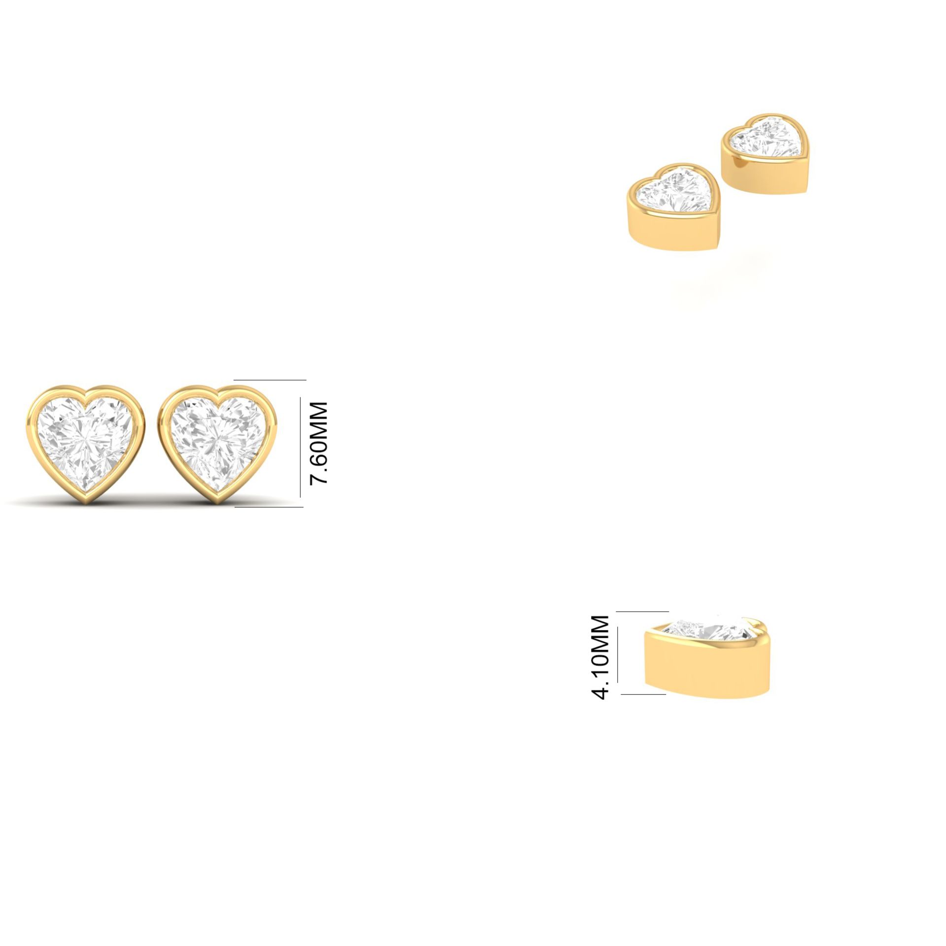 Heart Shaped Emerald S...