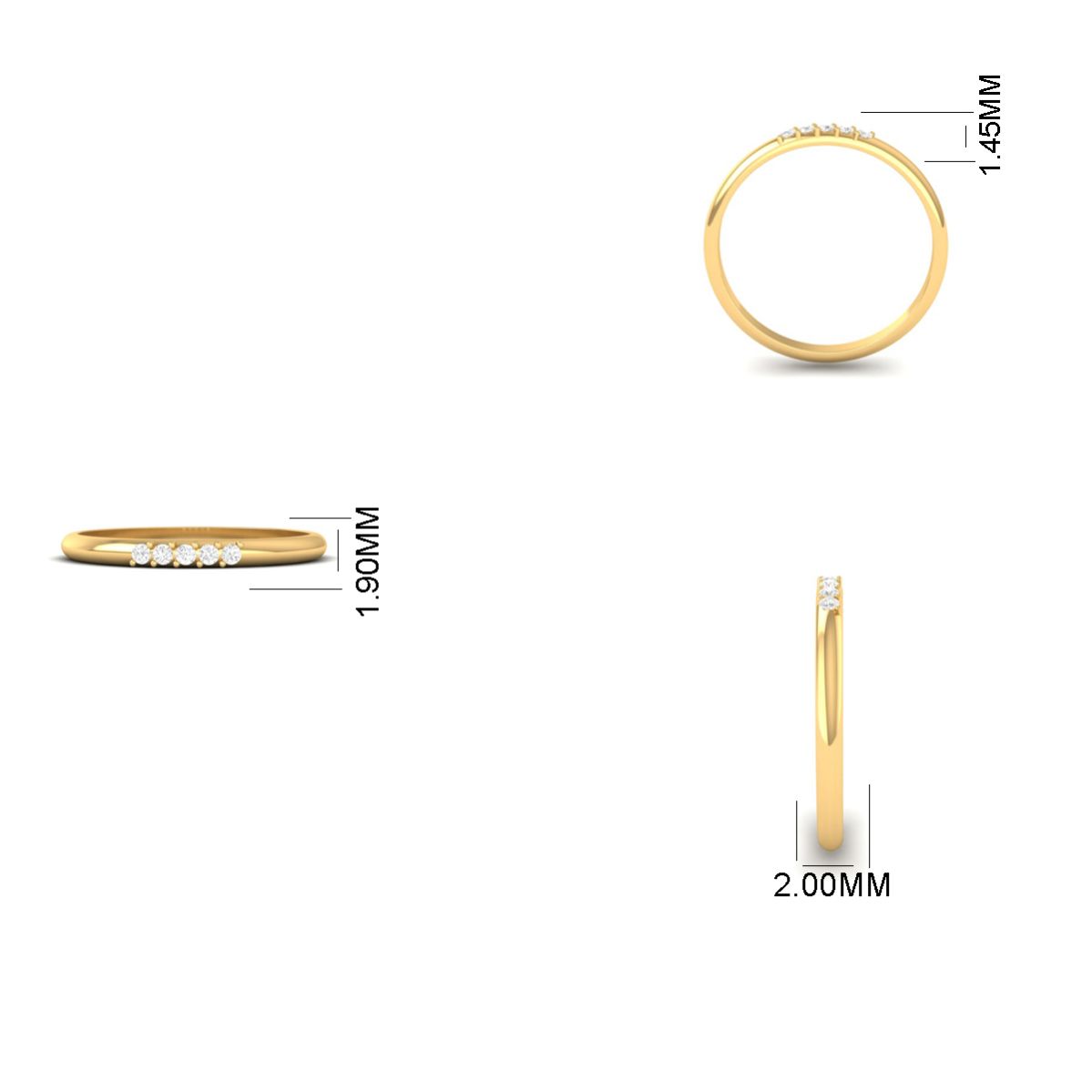 5 Stone Anniversary We...