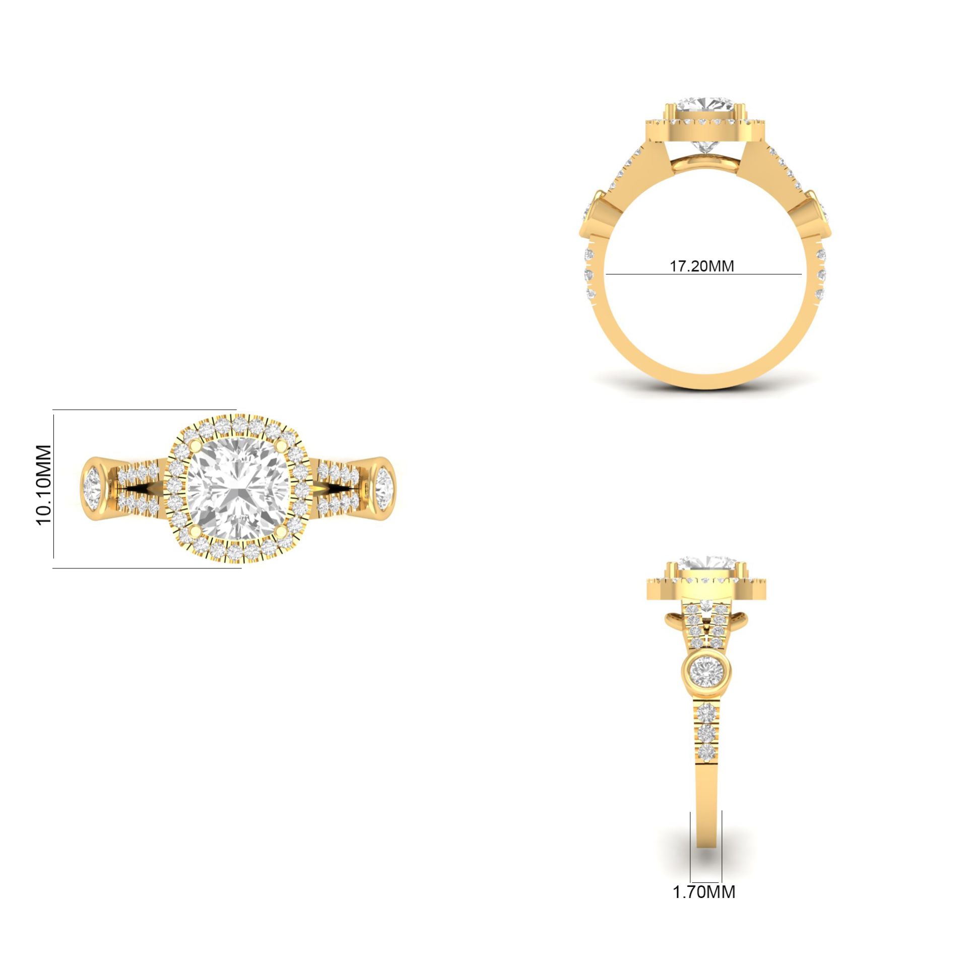 Engagement Cushion Rou...