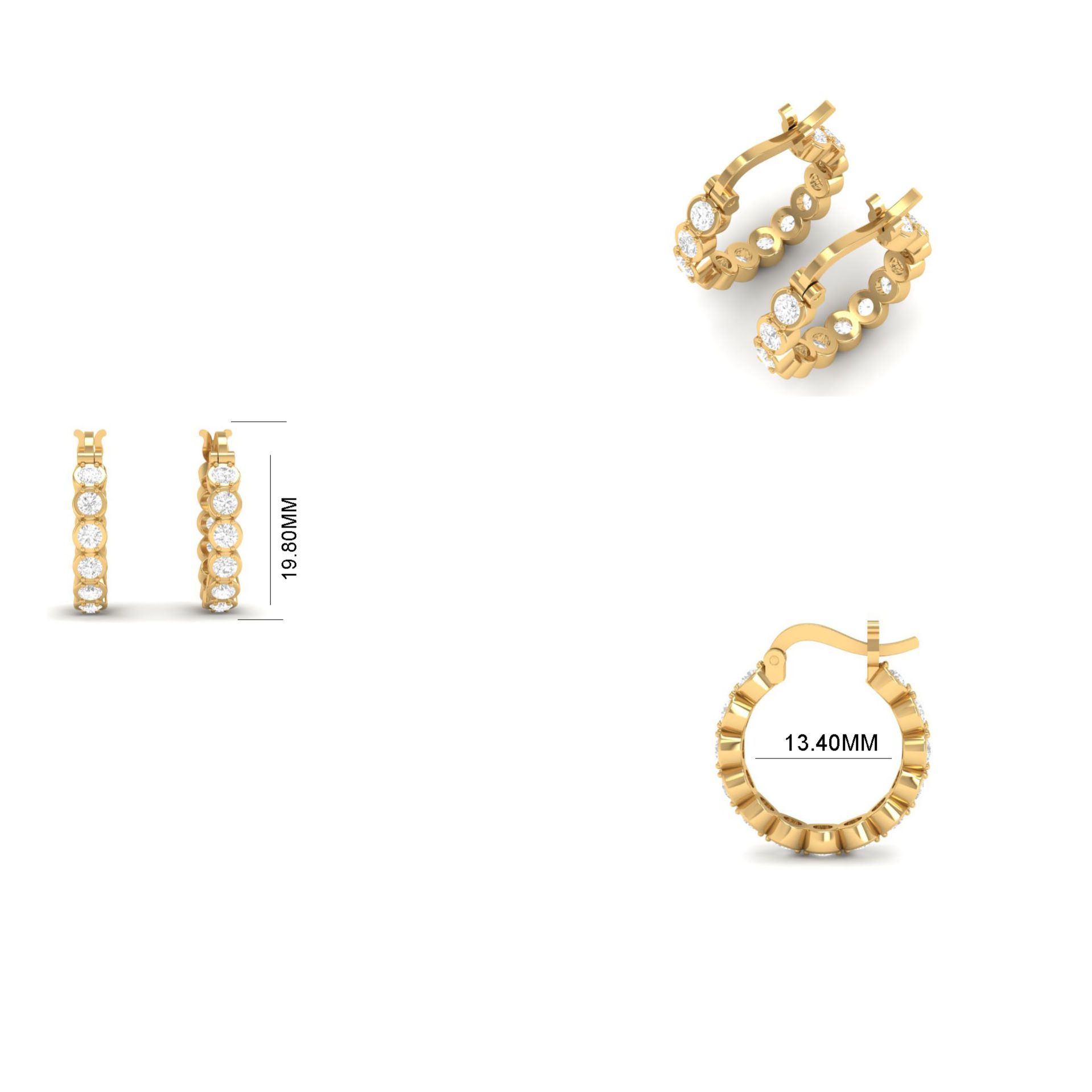 Moissanite Eternity Ho...