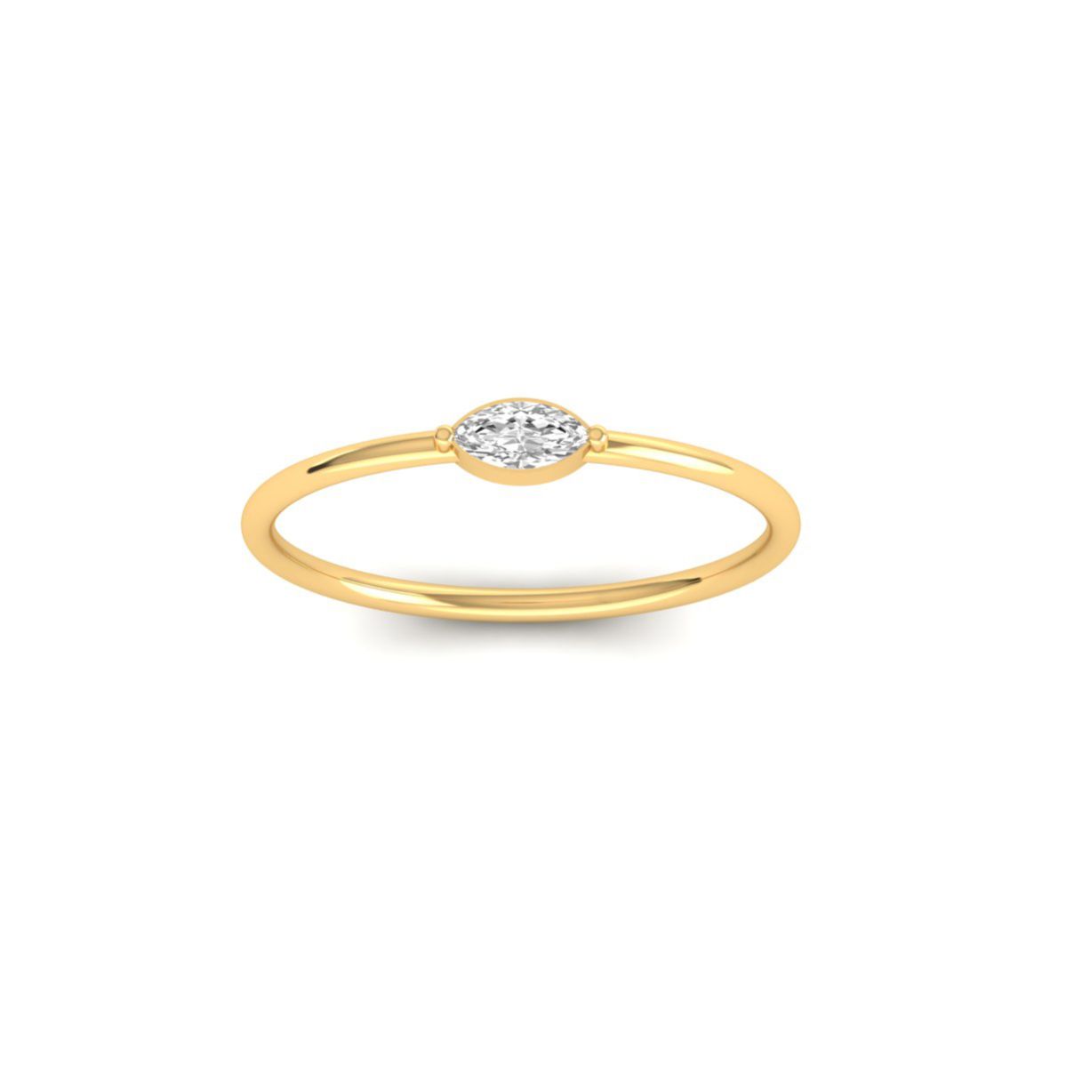 Marquise Cut Moissanit...