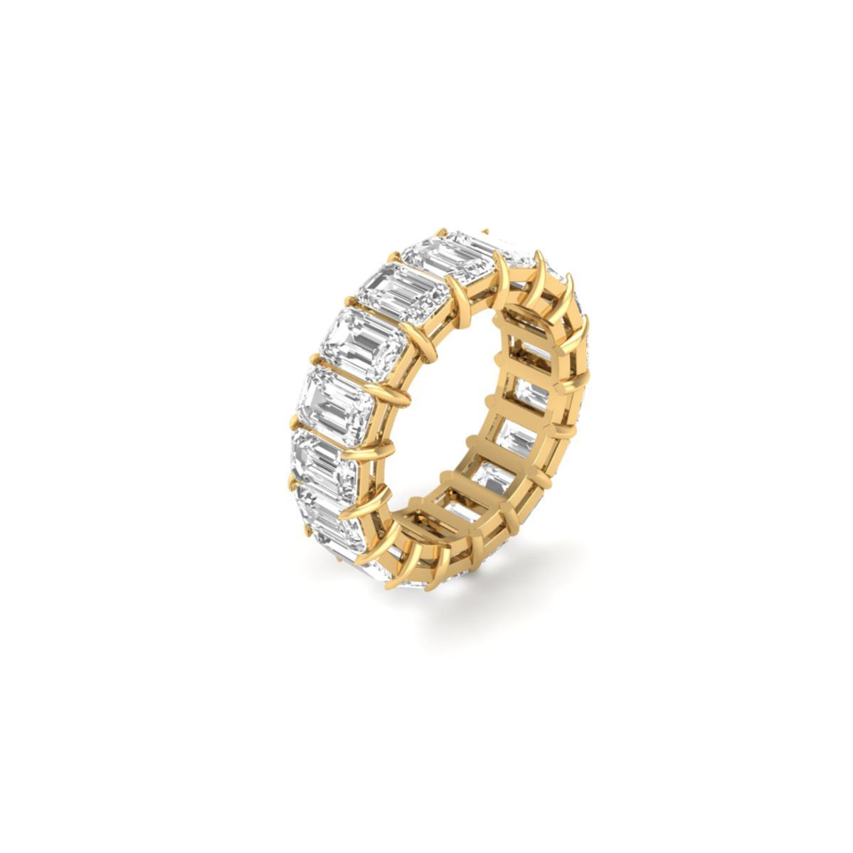 Emerald Cut Moissanite...