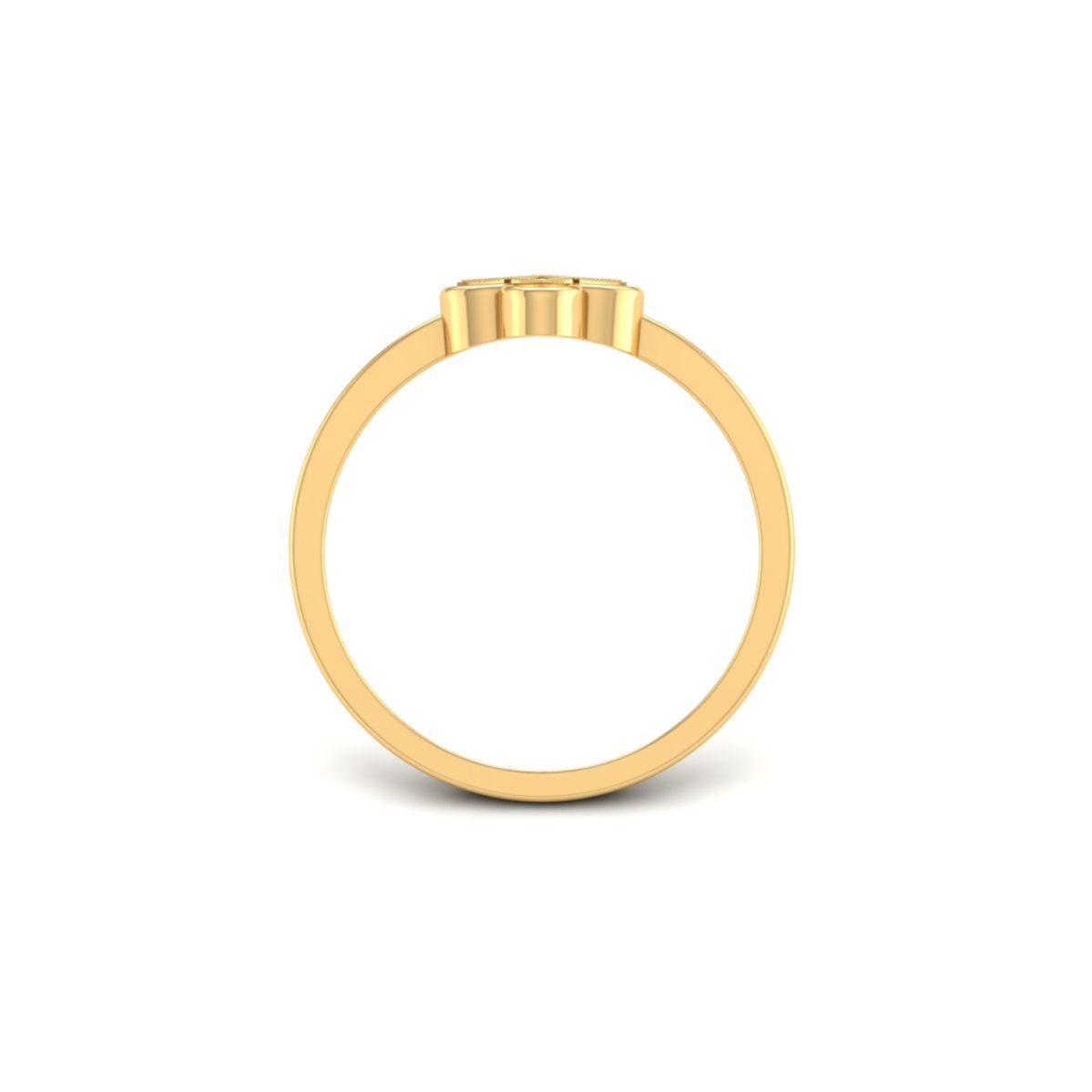 Flower Shape Engagemen...