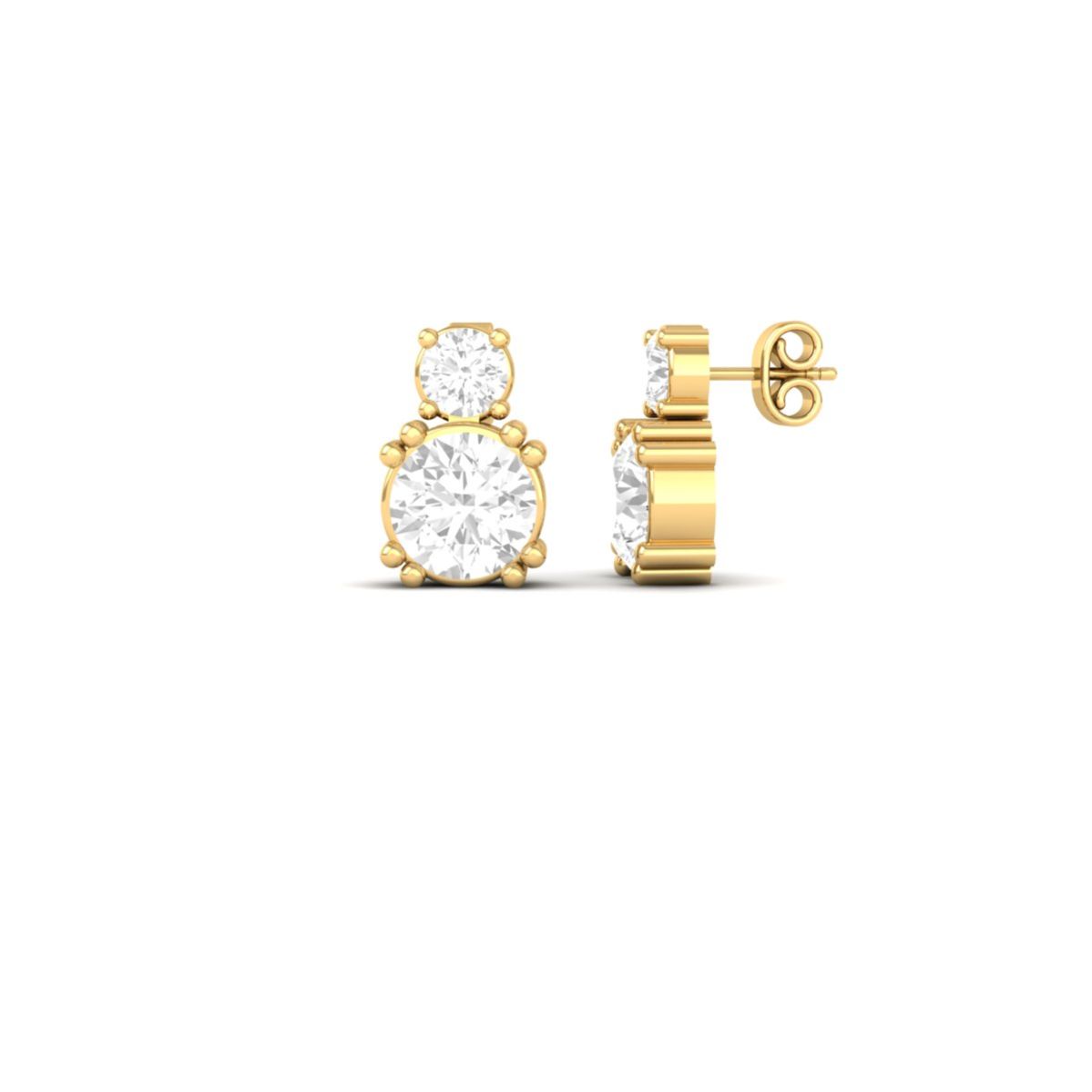 Double Round Diamond S...