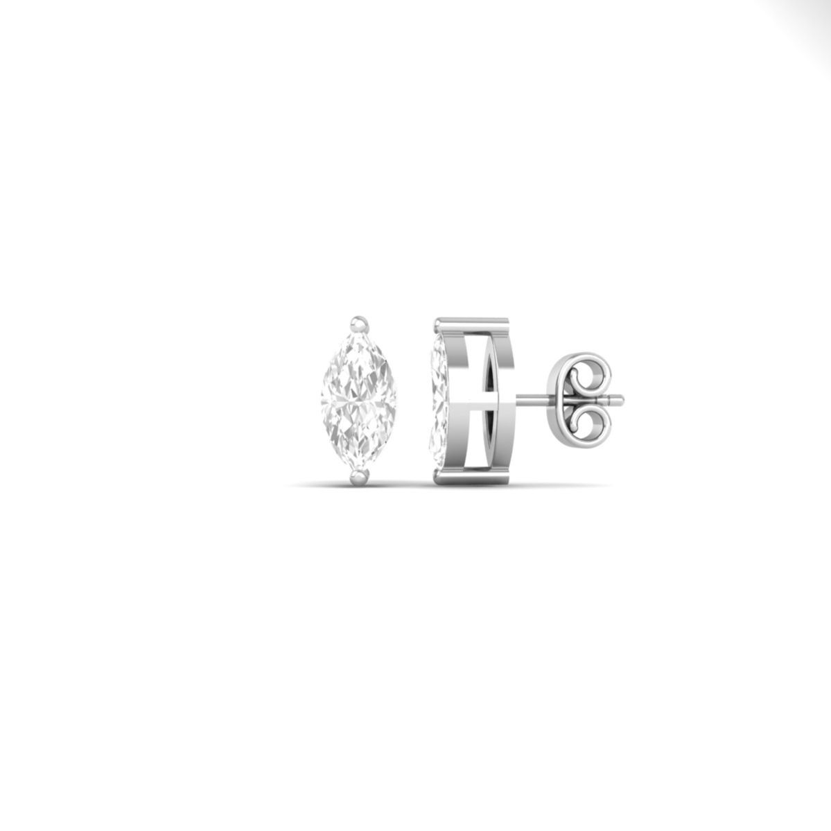 Marquise Cut Moissanit...