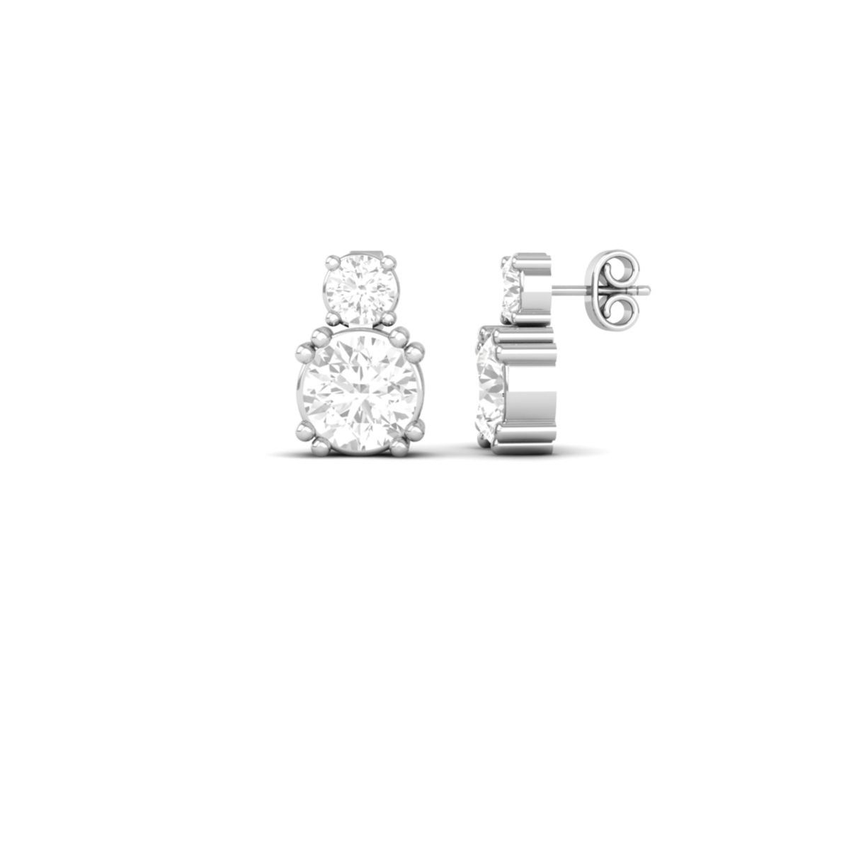 Double Round Diamond S...