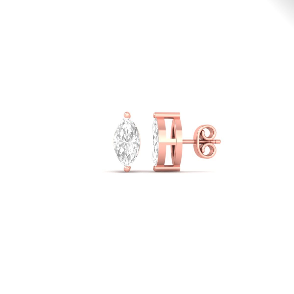 Marquise Cut Moissanit...