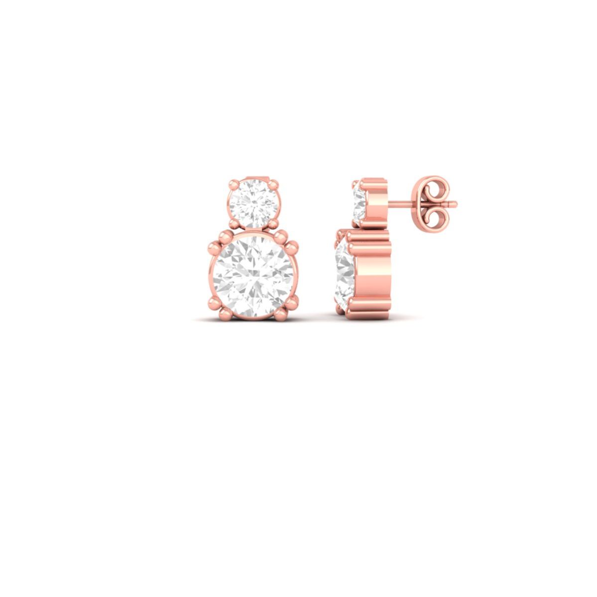 Double Round Diamond S...