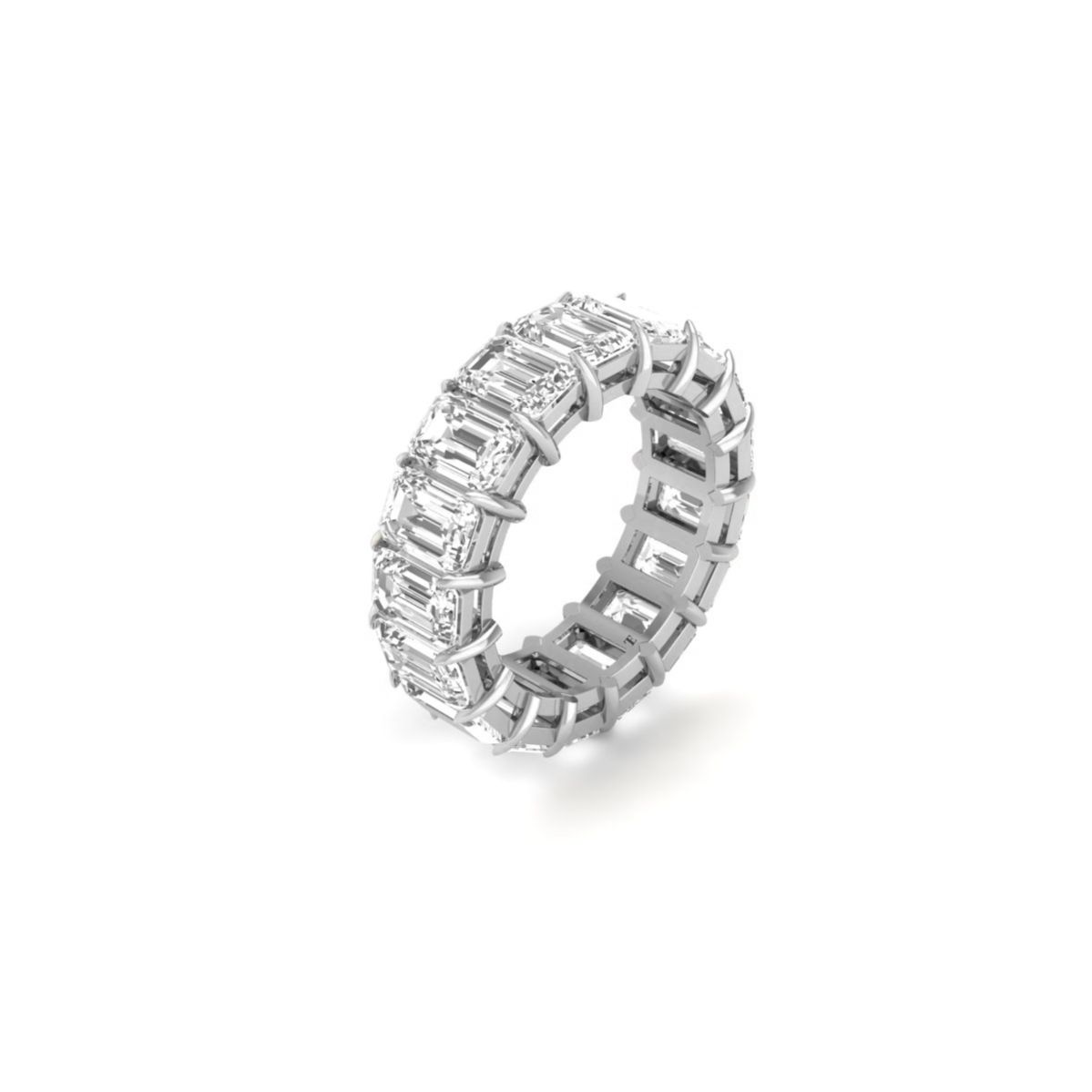 Emerald Cut Moissanite...