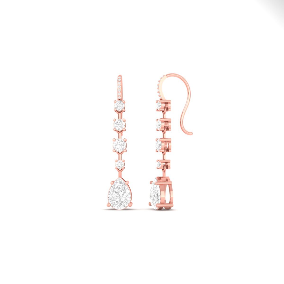 Long Teardrop Diamond ...