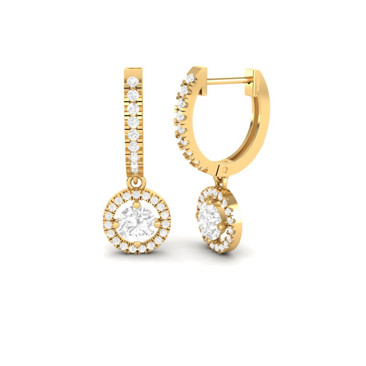 2.61 CT Round Cut Mois...