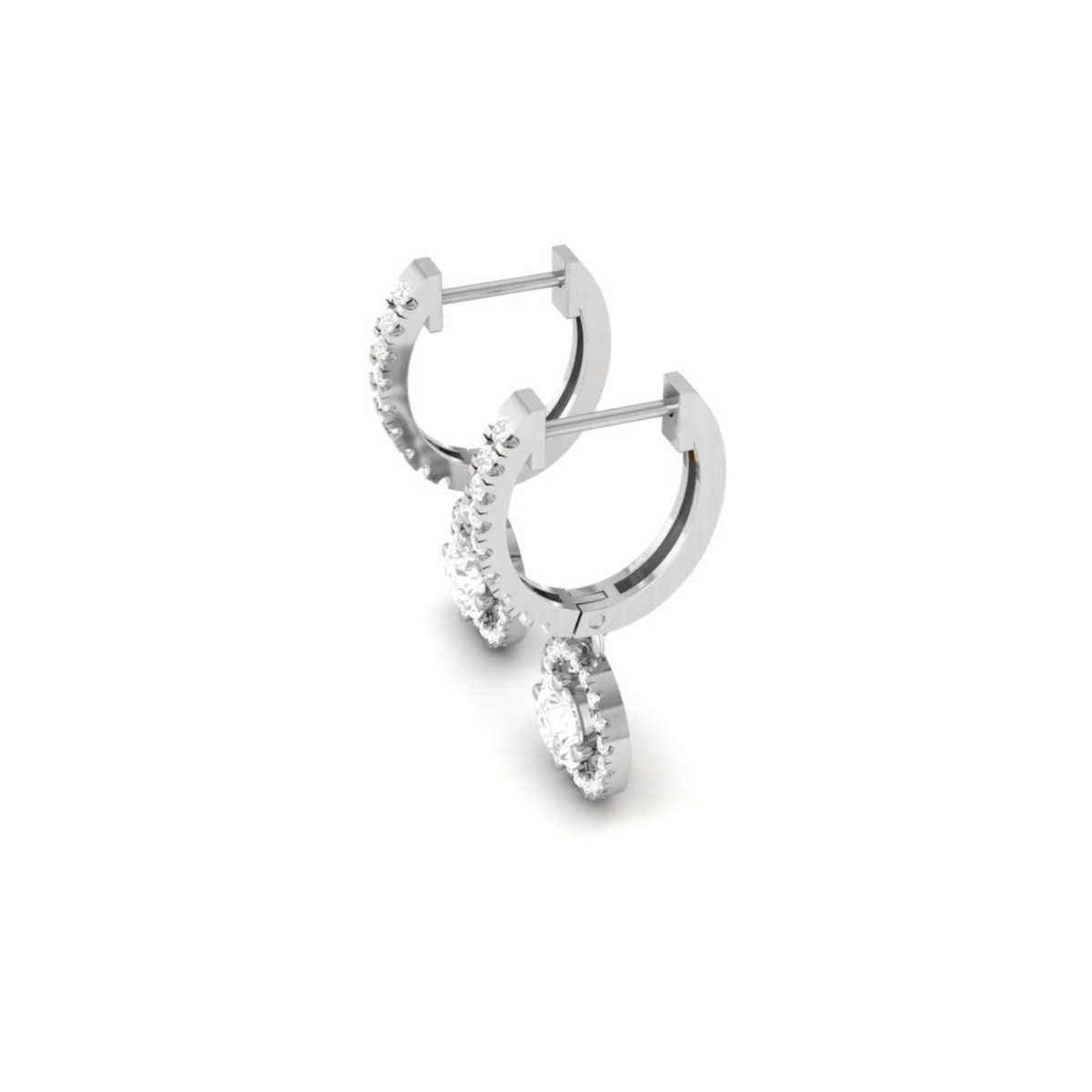 2.61 CT Round Cut Mois...