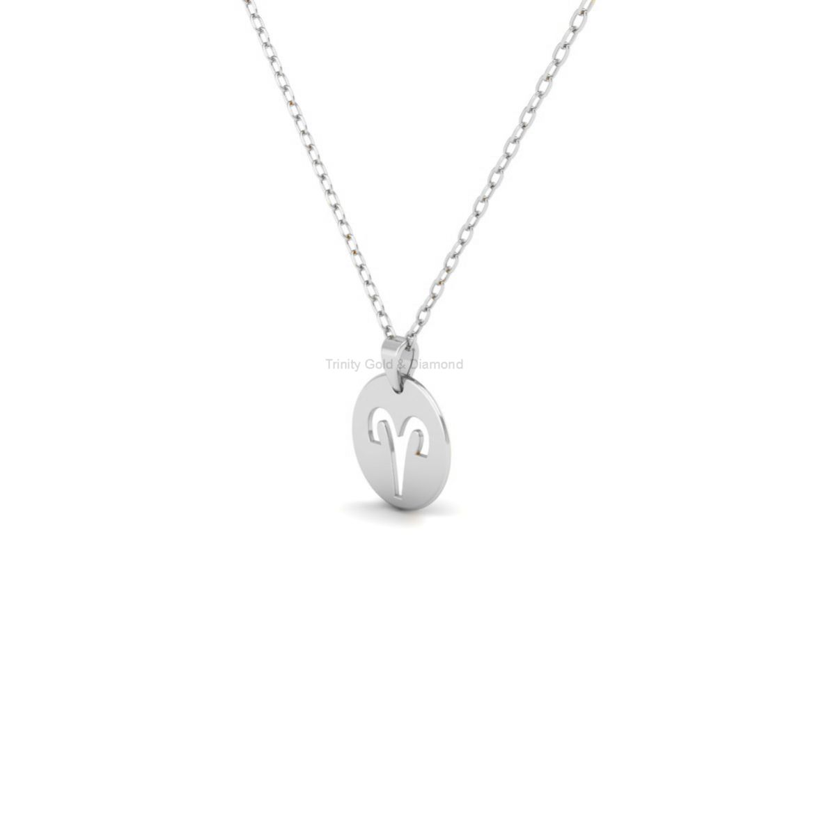 Aries Zodiac Pendant N...