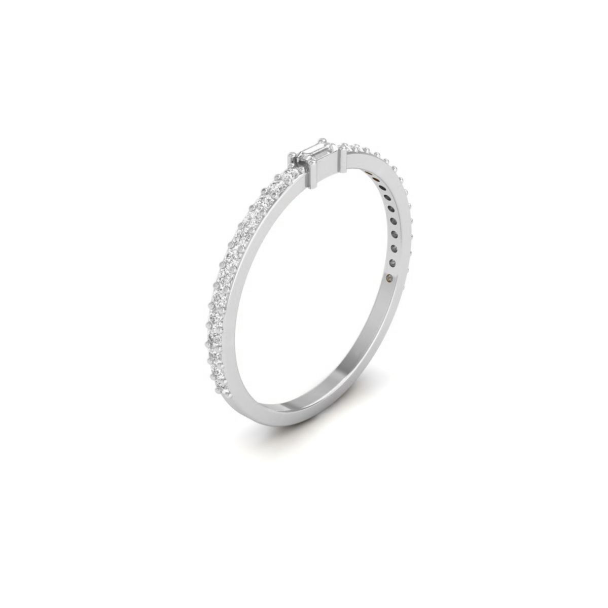 Baguette and Round Cut...