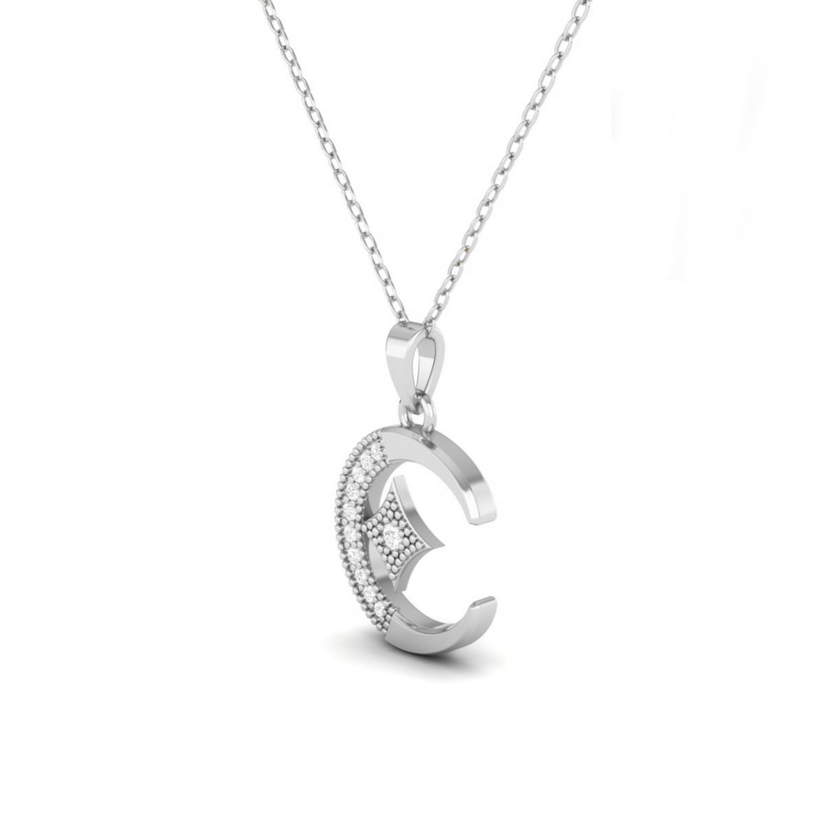 Crescent Moon Pendant ...