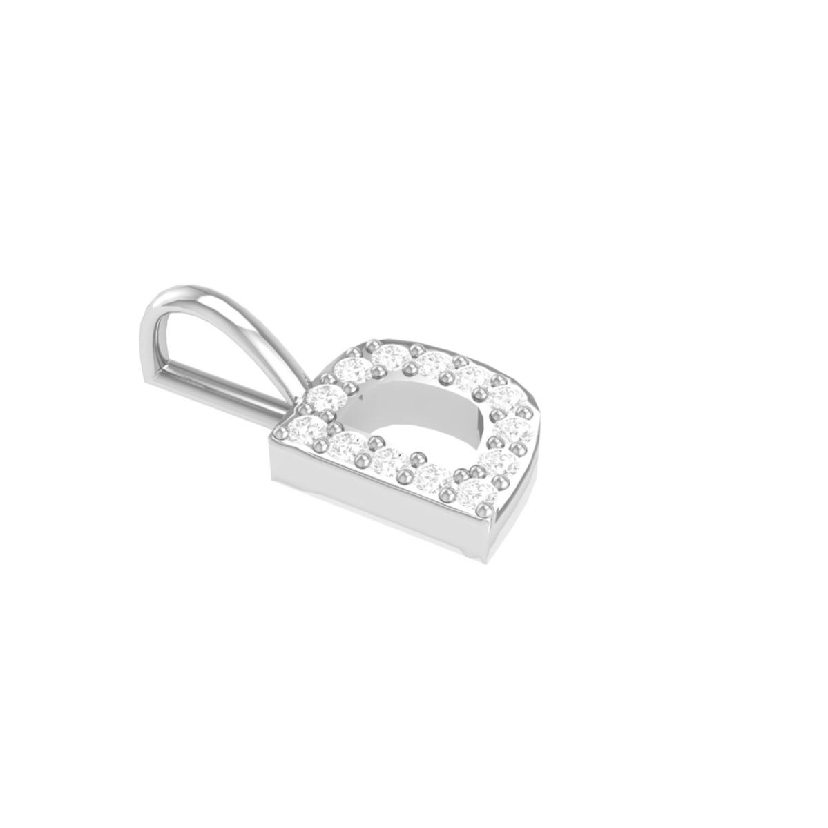 D Initial Diamond Pend...