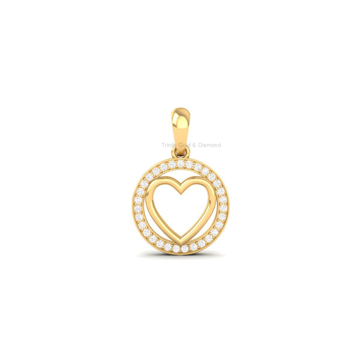 Dainty Heart Shaped Ci...