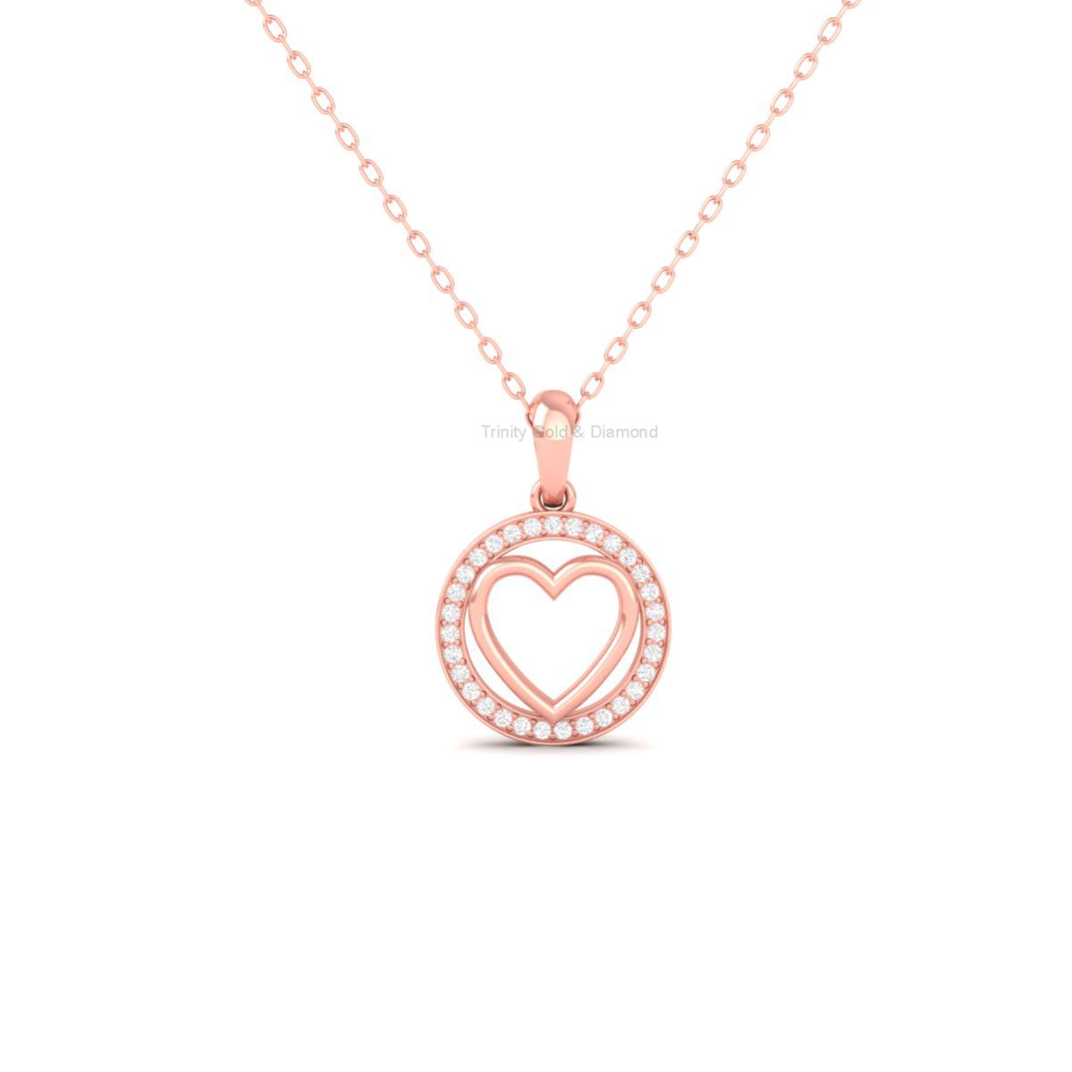 Dainty Heart Shaped Ci...