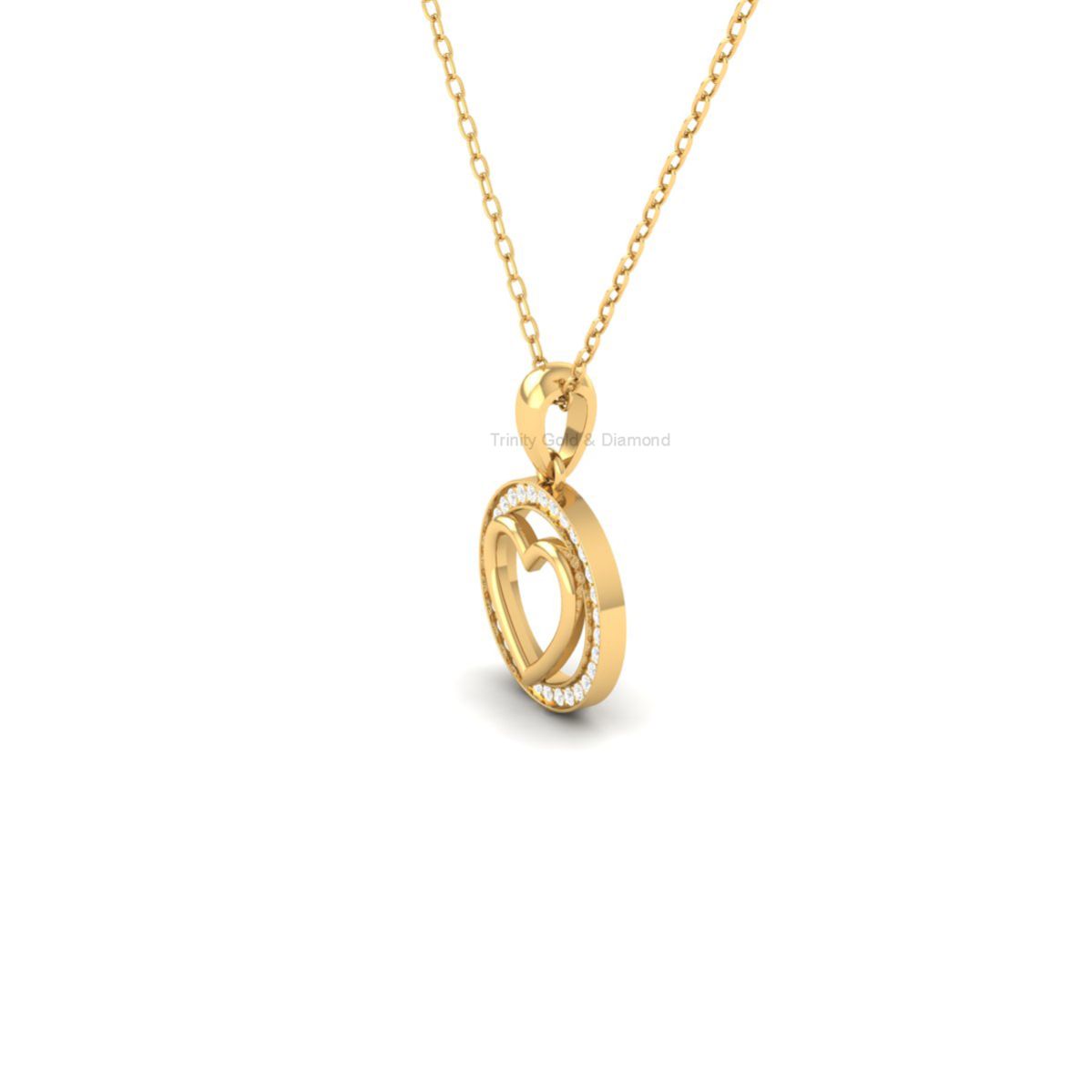 Dainty Heart Shaped Ci...