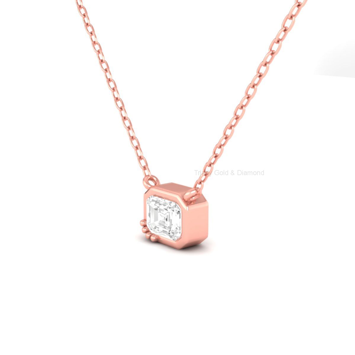 Emerald Cut Moissanite...