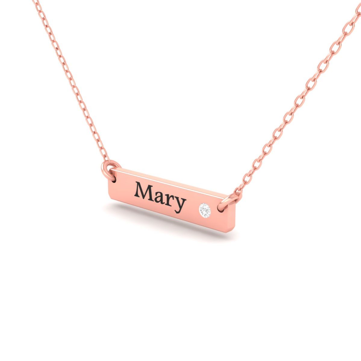 Bar Name Necklace for ...