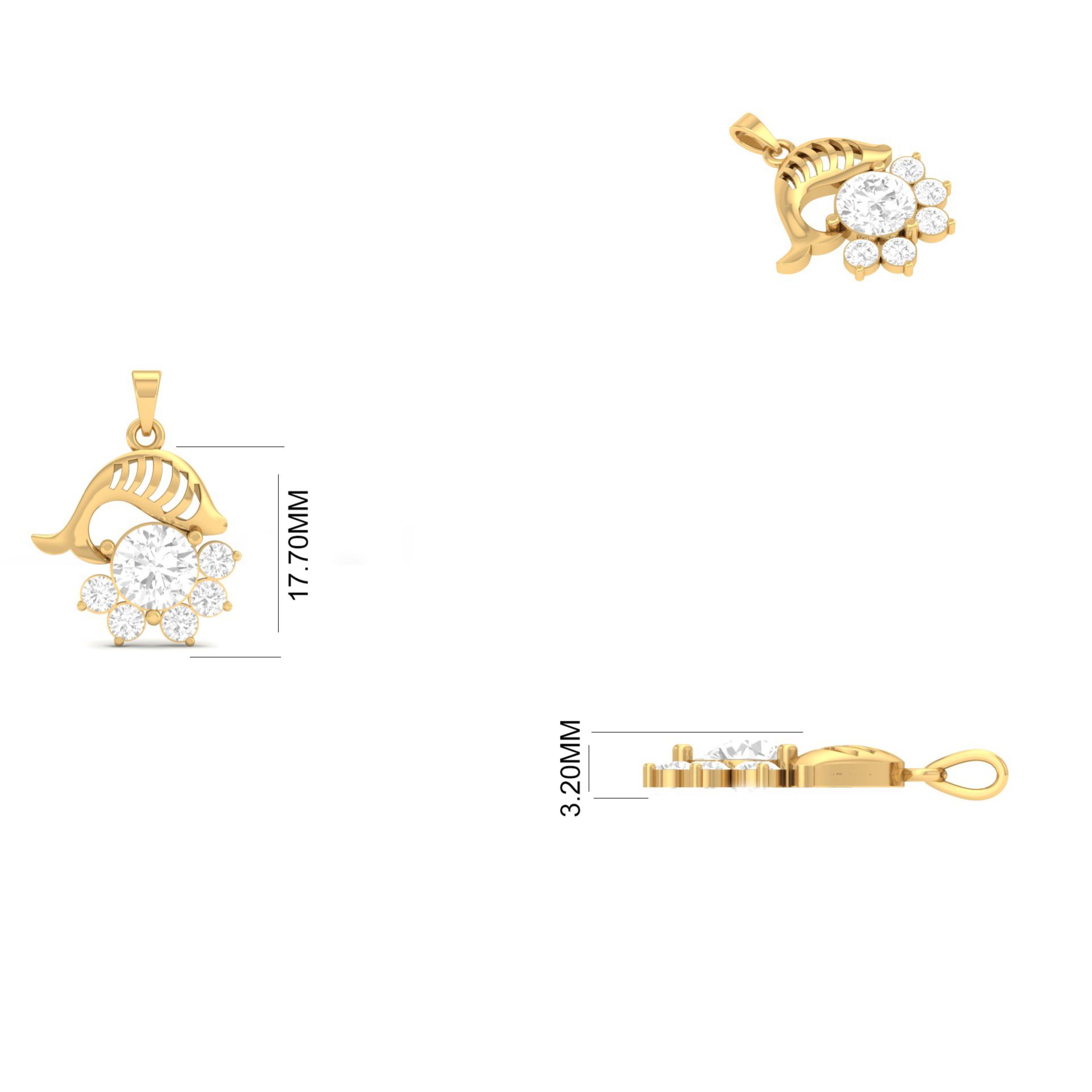 Handmade Gold Fish Pen...