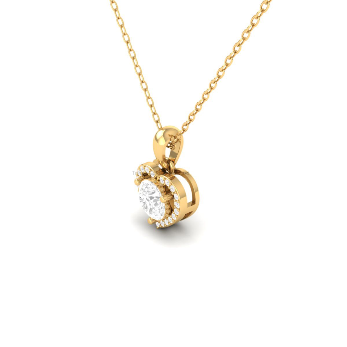 Heart Halo Moissanite ...