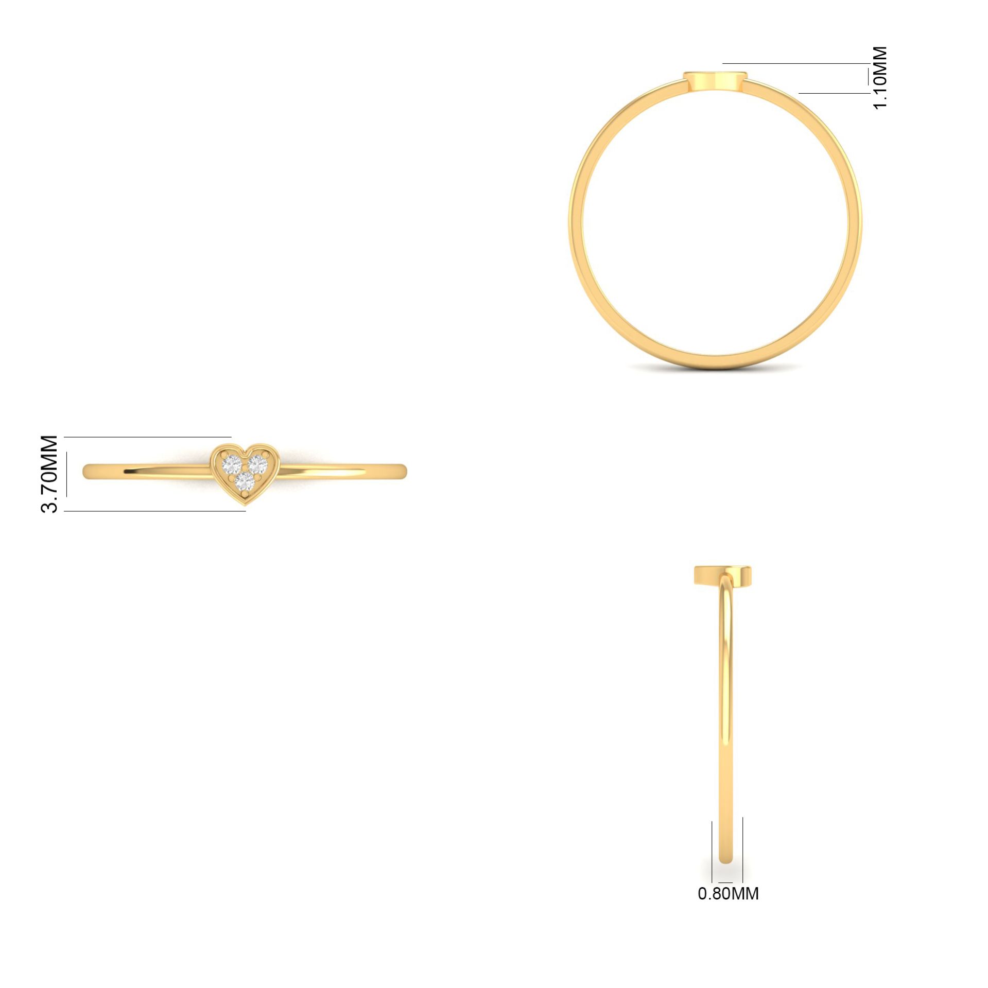 Heart Shape Engagement...