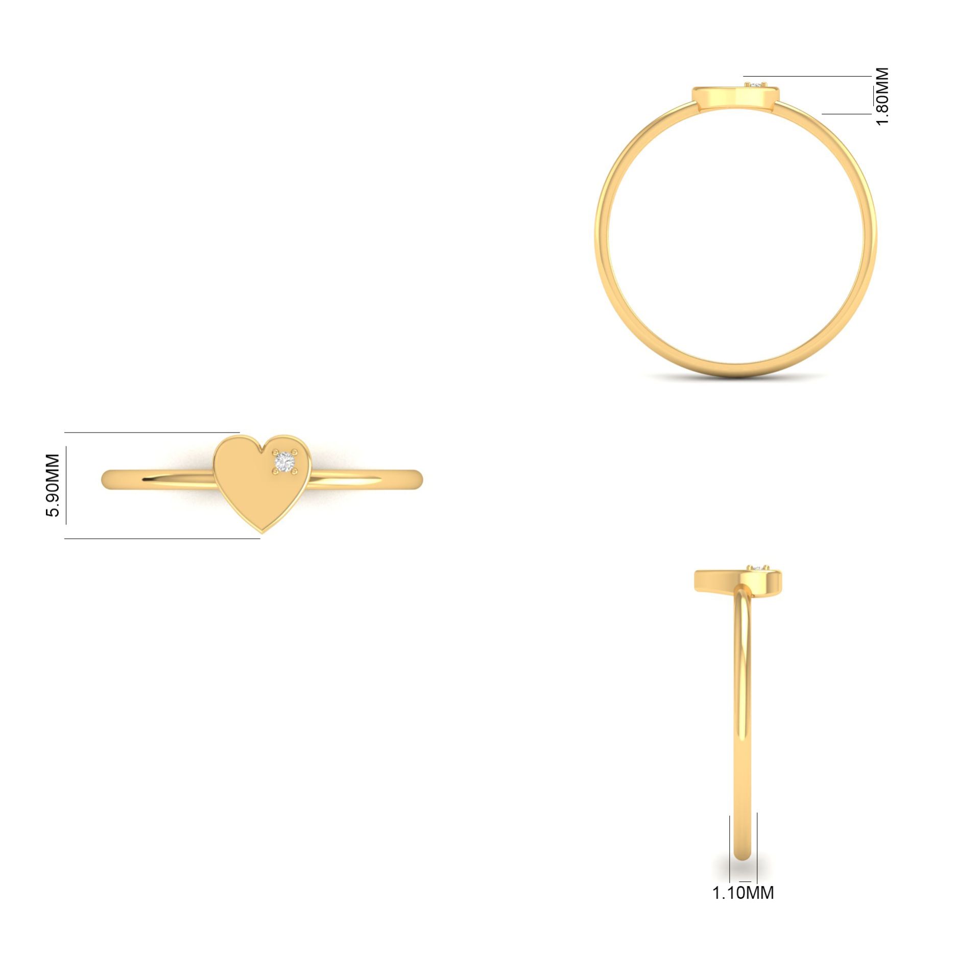 Heart Shape Women's En...