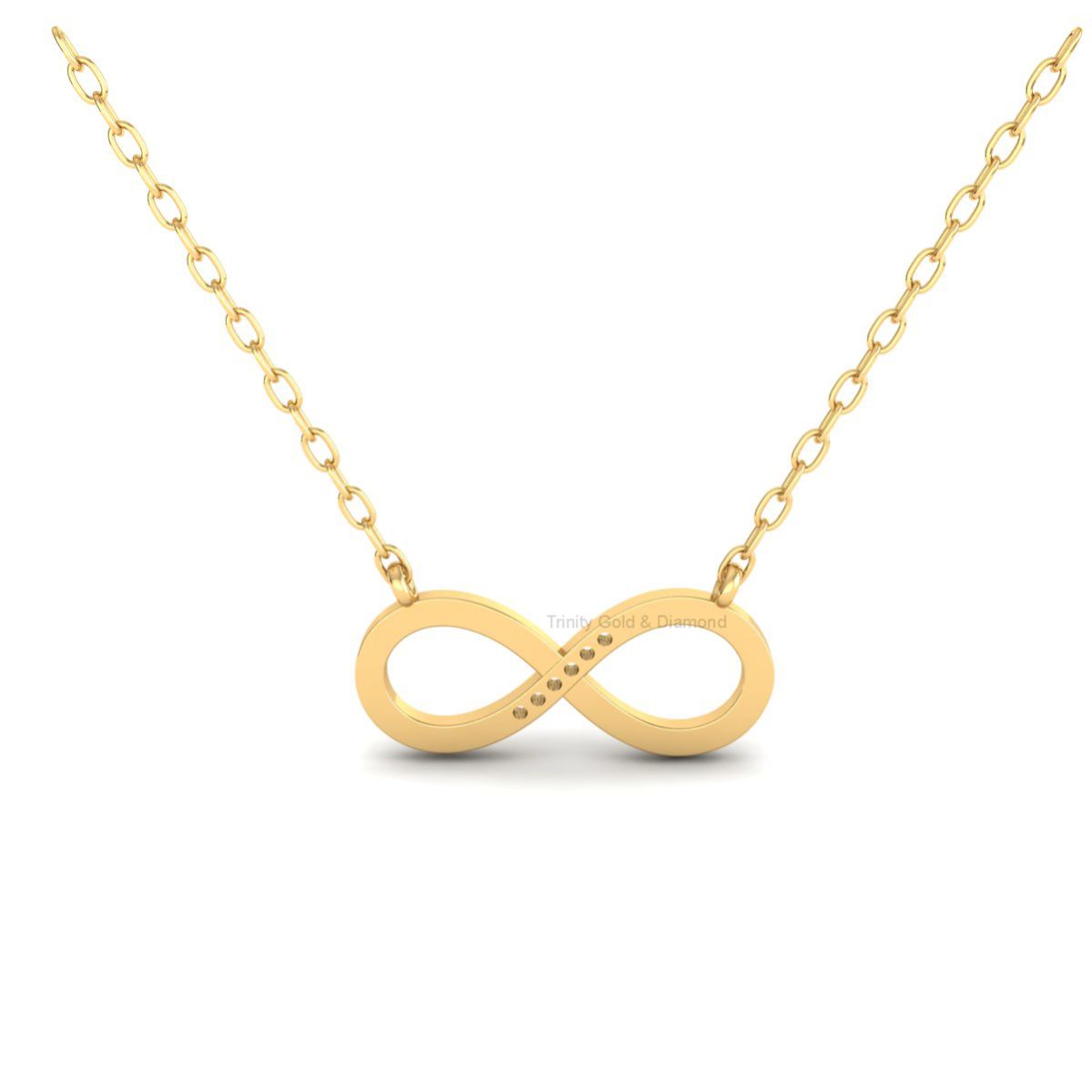 Infinity Moissanite Pe...