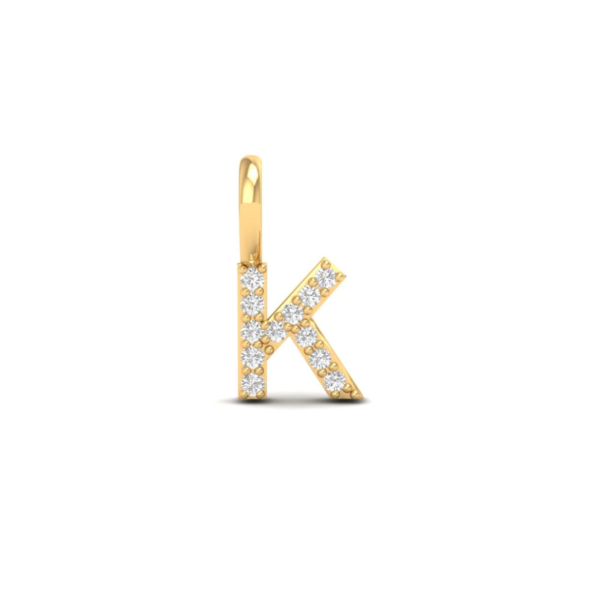 K Initial Diamond Pend...