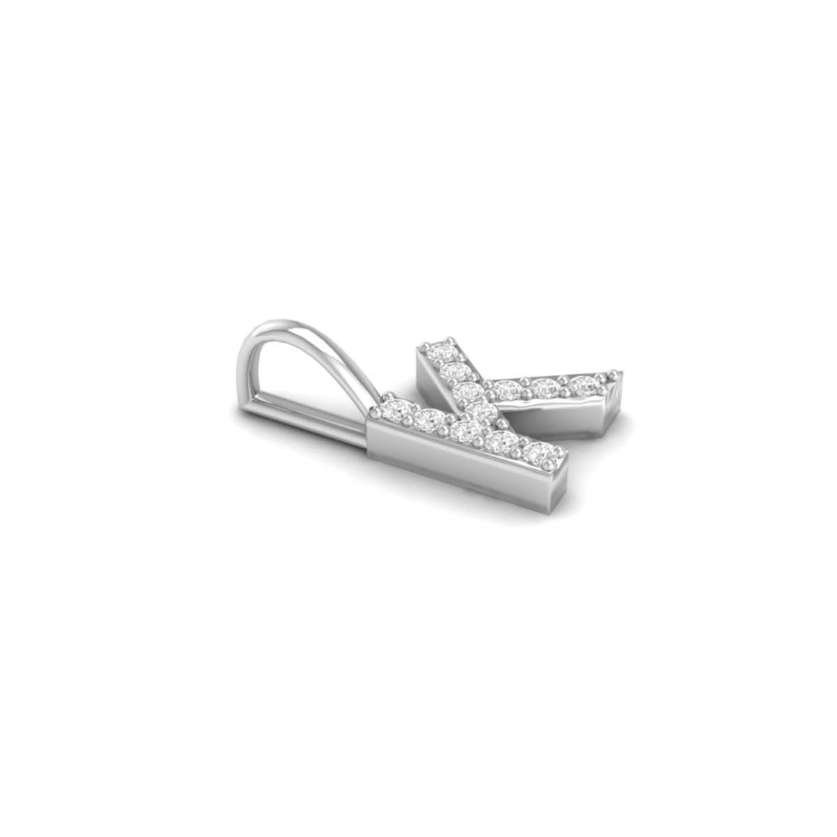 K Initial Diamond Pend...