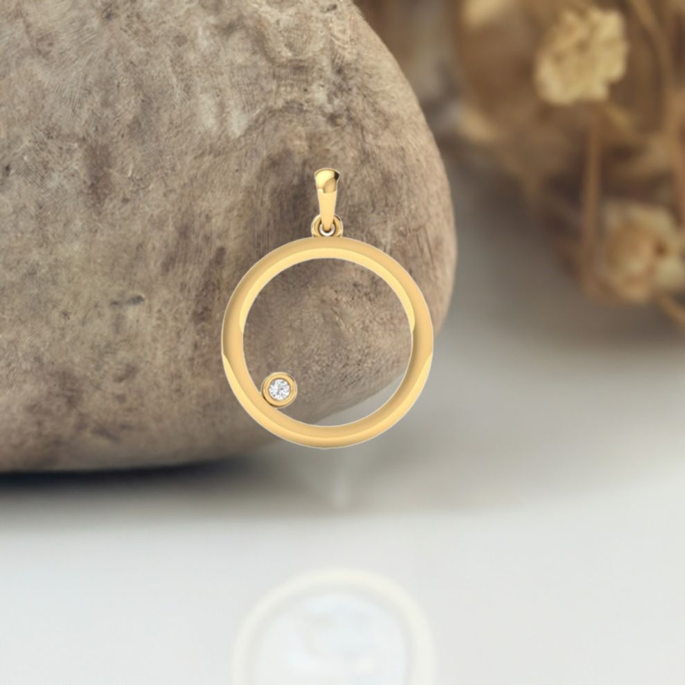 0.013CT Diamond Circle...