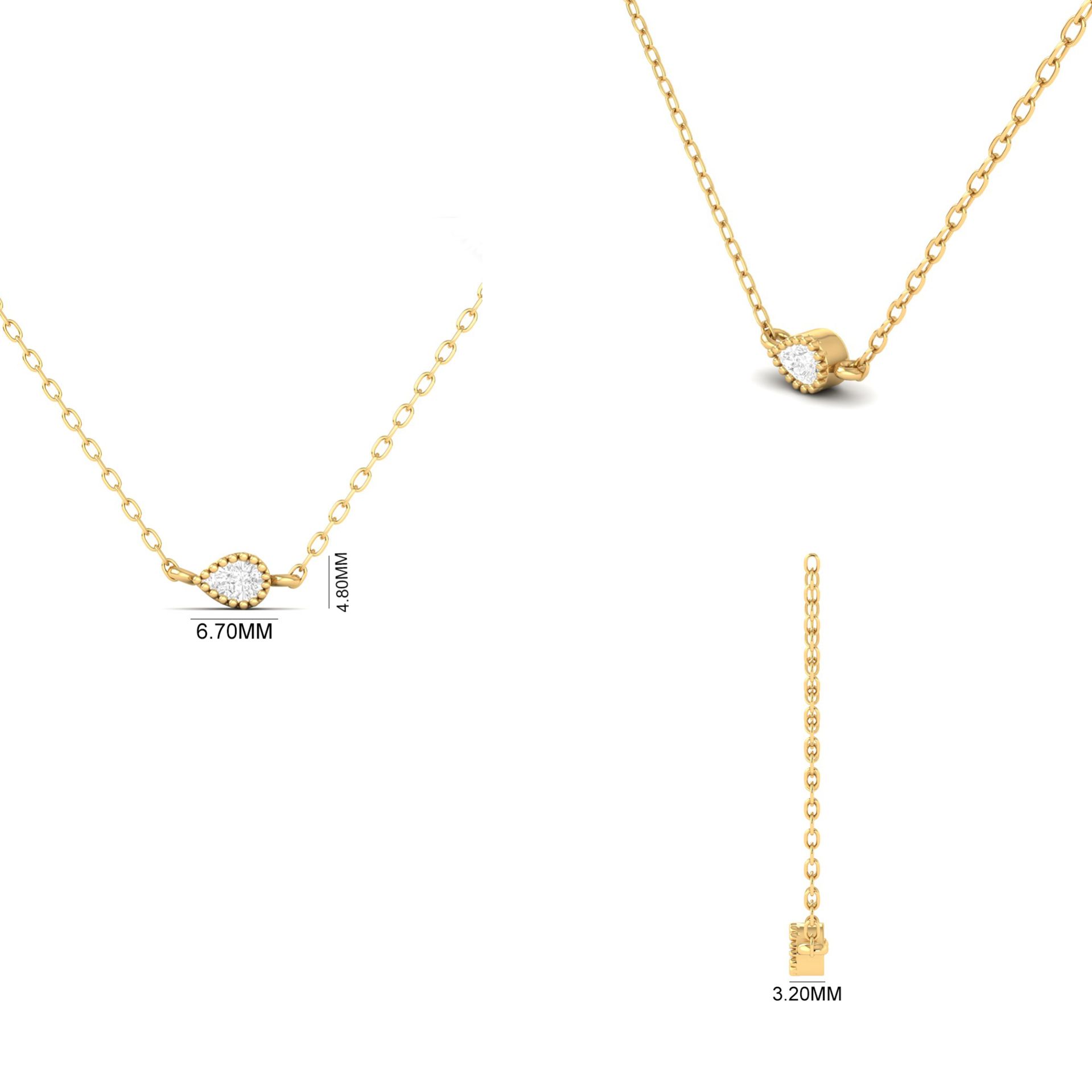 Pear Dainty Solitaire ...