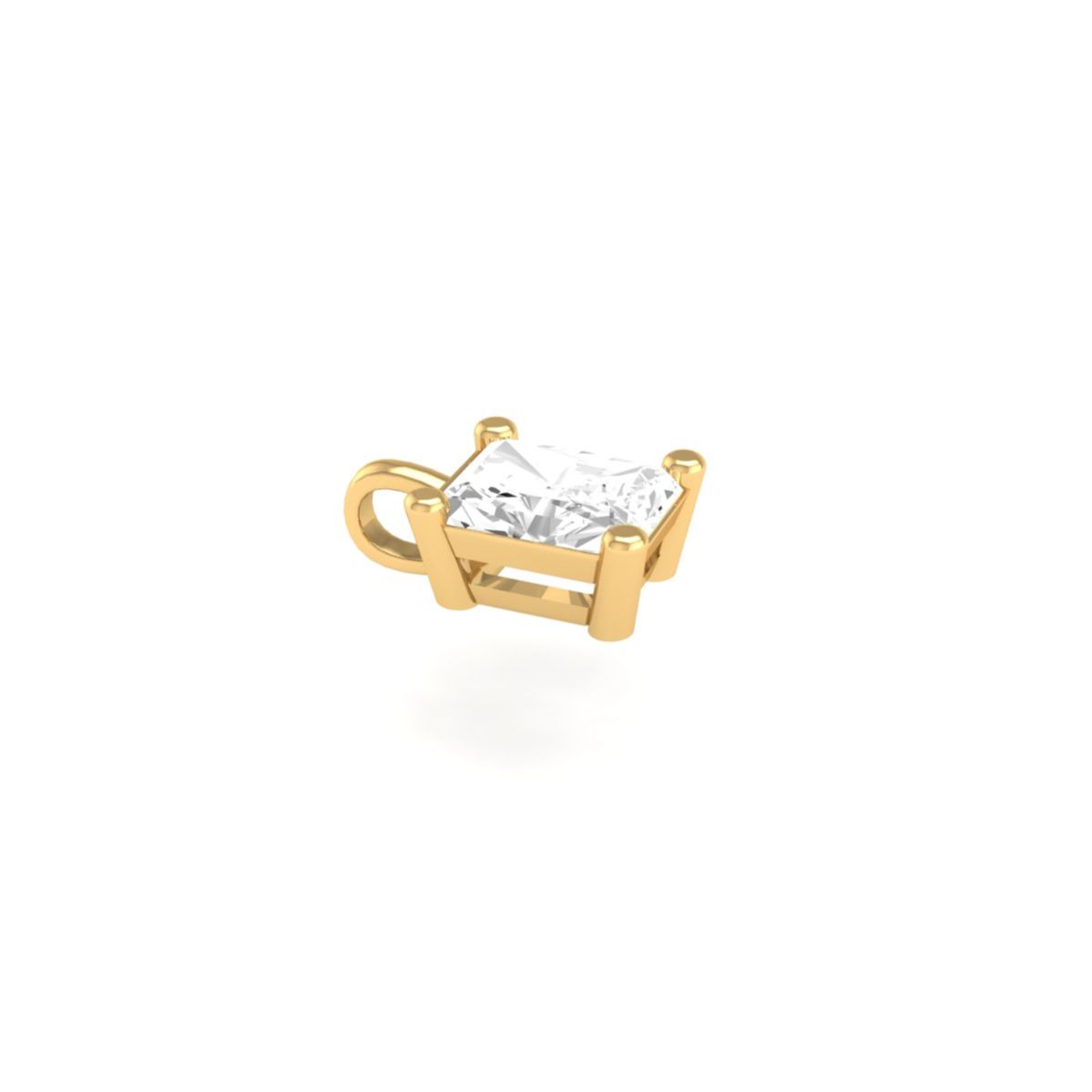 Radiant Cut Solitaire ...