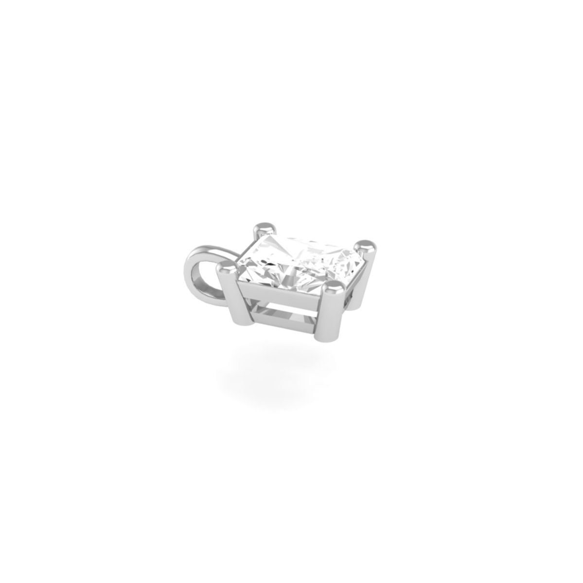 Radiant Cut Solitaire ...