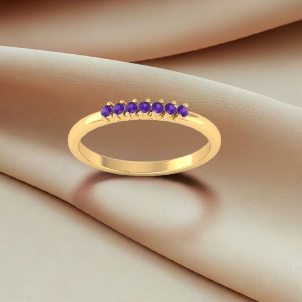 0.13CT Amethyst Dainty...