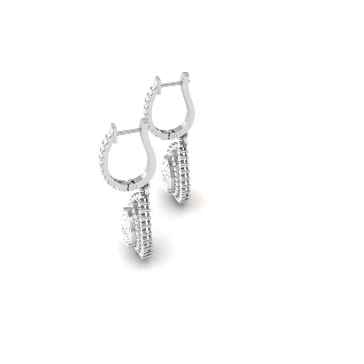 Pear Cut Double Halo M...