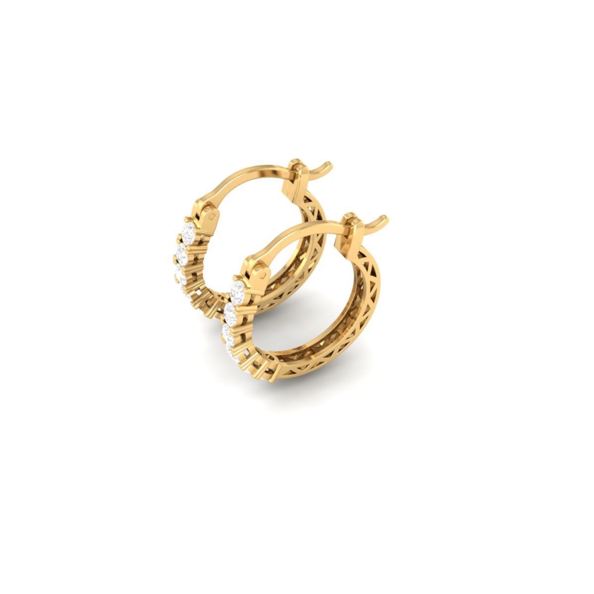 Vertical Moissanite Ho...