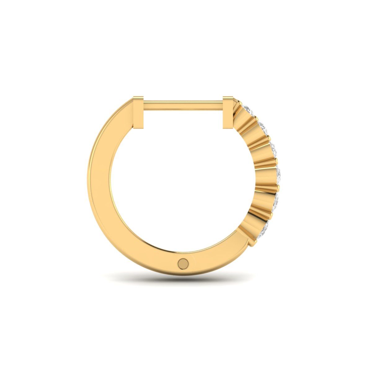 Moissanite Diamond Hoo...