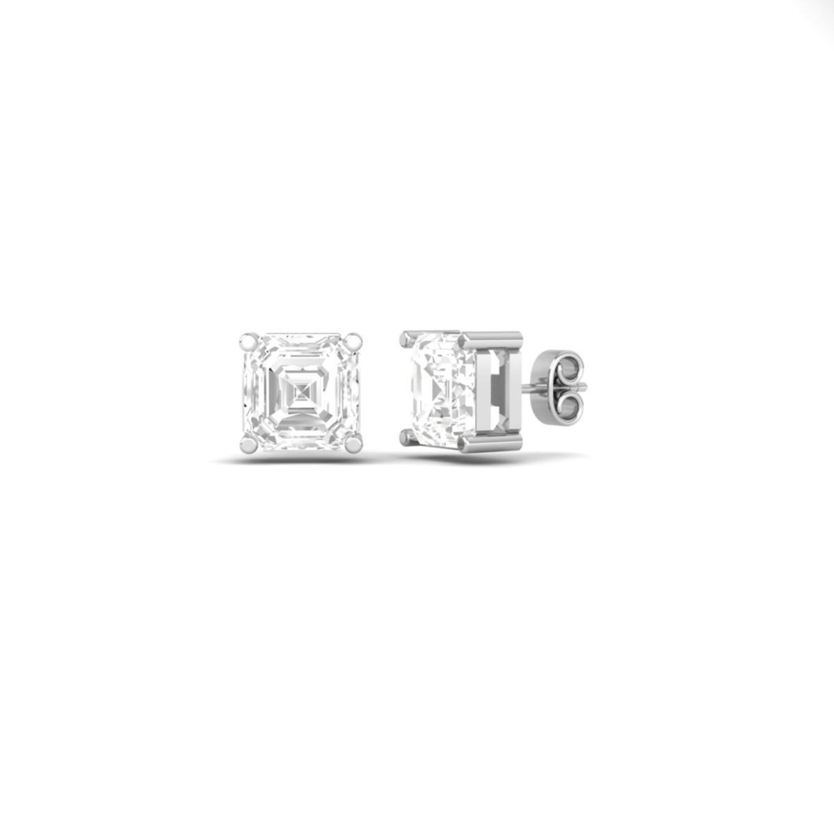 Asscher Cut Moissanite...