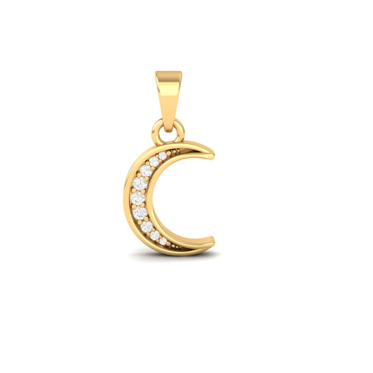 Crescent Moon Pendant ...