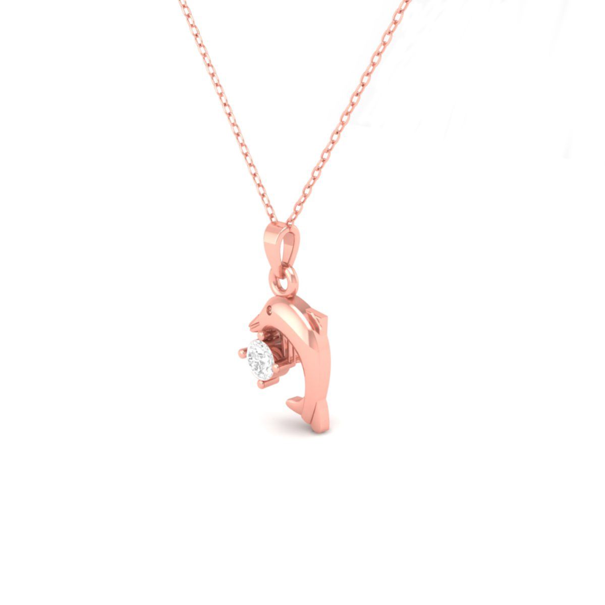 Dolphin Pendant Neckla...
