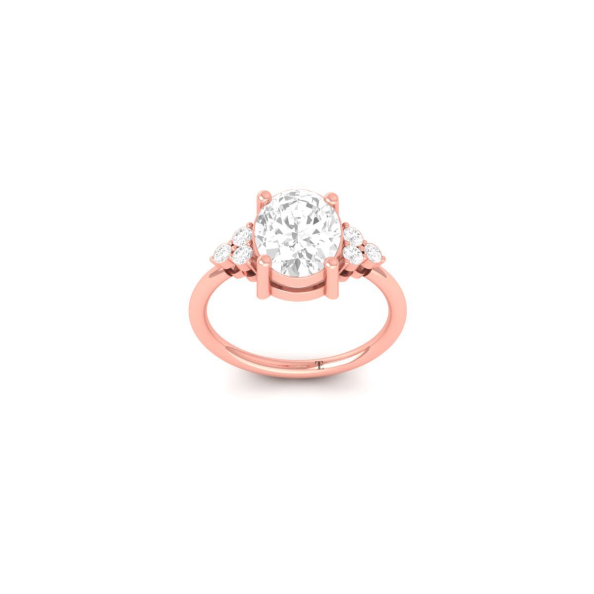 Women's Oval Round Cut...