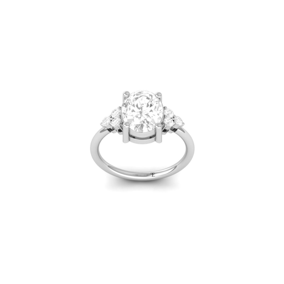 Women's Oval Round Cut...