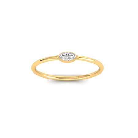 Marquise Cut Moissanite Solitaire Engagement Wedding Ladies Ring 925 Sterling Silver For Women's